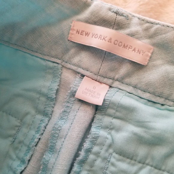 🌟HP🌟 NEW YORK & COMPANY Linen blend pants - Picture 4 of 8